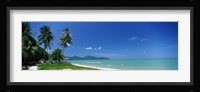 Tropical Beach Penang Malaysia Fine Art Print