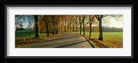 Road at Chateau Chambord France Fine Art Print