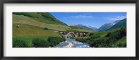 Railway Bridge Switzerland Fine Art Print