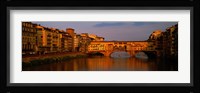 Ponte Vecchio Arno River Florence Italy Fine Art Print