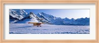 Ski Plane Mannlichen Switzerland Fine Art Print