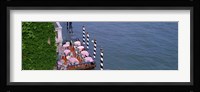Canal Side Cafe Venice Italy Fine Art Print