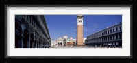 A Square in Venice Italy Fine Art Print