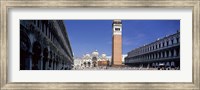 A Square in Venice Italy Fine Art Print