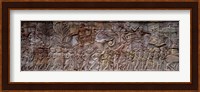 Bas Relief Angkor Wat Cambodia Fine Art Print