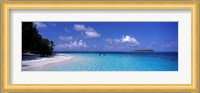 Tropical Beach Ihru Maldives Fine Art Print