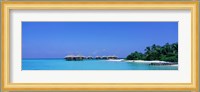 Beach Cabanas, Baros, Maldives Fine Art Print