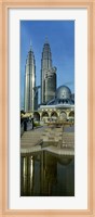 Mosque and Petronas Towers Kuala Lumpur Malaysia Fine Art Print