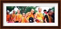 Buddhist Monks Luang Prabang Laos Fine Art Print