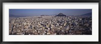 View Of Licabetus Hill and City, Athens, Greece Fine Art Print