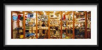 Glassworks display in a store, Murano Glassworks, Murano, Venice, Italy Fine Art Print