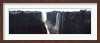 Waterfall, Victoria Falls, Zambezi River, Zimbabwe Fine Art Print