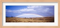 Field, Rainbow, Hawaii, USA Fine Art Print