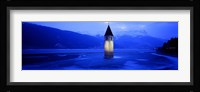 Lago Di Resia Church, Tyrol, Italy Fine Art Print