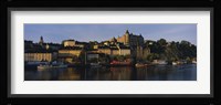 Buildings On The Waterfront, Stockholm, Sweden Fine Art Print