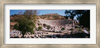 Turkey, Ephesus, main theater ruins Fine Art Print