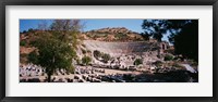 Turkey, Ephesus, main theater ruins Fine Art Print