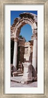 Turkey, Ephesus, building facade Fine Art Print