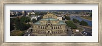 High Angle View Of An Opera House, Semper Opera House, Dresden, Germany Fine Art Print