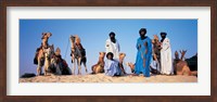 Tuareg Camel Riders, Mali, Africa Fine Art Print