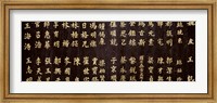 Close-up of Chinese ideograms, Beijing, China Fine Art Print