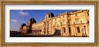 Facade of an art museum, Musee du Louvre, Paris, France Fine Art Print