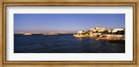Buildings at the waterfront, Marseille, France Fine Art Print