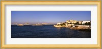 Buildings at the waterfront, Marseille, France Fine Art Print