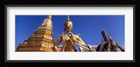 Wat Phra Kaeo, Grand Palace, Bangkok, Thailand Fine Art Print