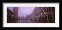 Fog Over Saint Marks Square, Venice, Italy Fine Art Print