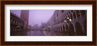 Fog Over Saint Marks Square, Venice, Italy Fine Art Print