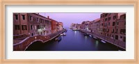 Buildings along a canal, Cannaregio Canal, Venice, Italy Fine Art Print