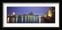 Grand Canal, Venice, Italy (night) Fine Art Print