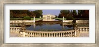Canal in front of a building, Brenta Canal, Villa Pisani, Venice, Italy Fine Art Print