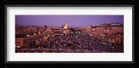 Djemma El Fina, Marrakech, Morocco Fine Art Print