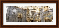 Interiors of a mosque, Rustem Pasa Mosque, Istanbul, Turkey Fine Art Print