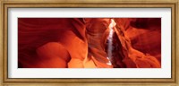 Shaft of sunlight in a canyon, Antelope Canyon, Arizona, USA Fine Art Print