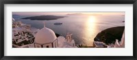 View of Santorini, Greece Fine Art Print