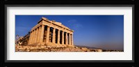 Ruins of a temple, Parthenon, Athens, Greece Fine Art Print