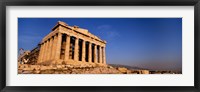 Ruins of a temple, Parthenon, Athens, Greece Fine Art Print