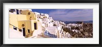 Buildings in a city, Santorini, Cyclades Islands, Greece Fine Art Print