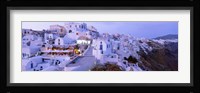 White washed buildings, Santorini, Greece Fine Art Print