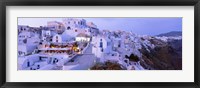 White washed buildings, Santorini, Greece Fine Art Print