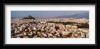 Aerial View of Athens, Greece Fine Art Print
