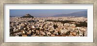 Aerial View of Athens, Greece Fine Art Print