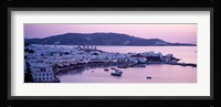 Buildings in a city, Mykonos, Cyclades Islands, Greece Fine Art Print