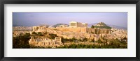 High angle view of buildings in a city, Acropolis, Athens, Greece Fine Art Print