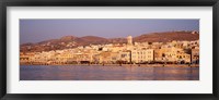 Ermoupoli at sunset, Syros, Greece Fine Art Print
