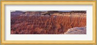 Aerial View Of Jagged Rock Formations, Cedar Breaks National Monument, Utah, USA Fine Art Print