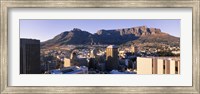 Aerial View of Cape Town and Table Mountain Fine Art Print